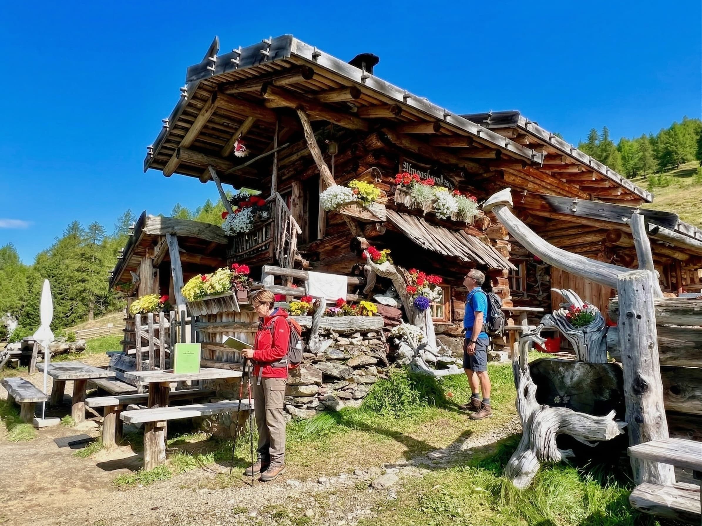 Almhütten im Ultental