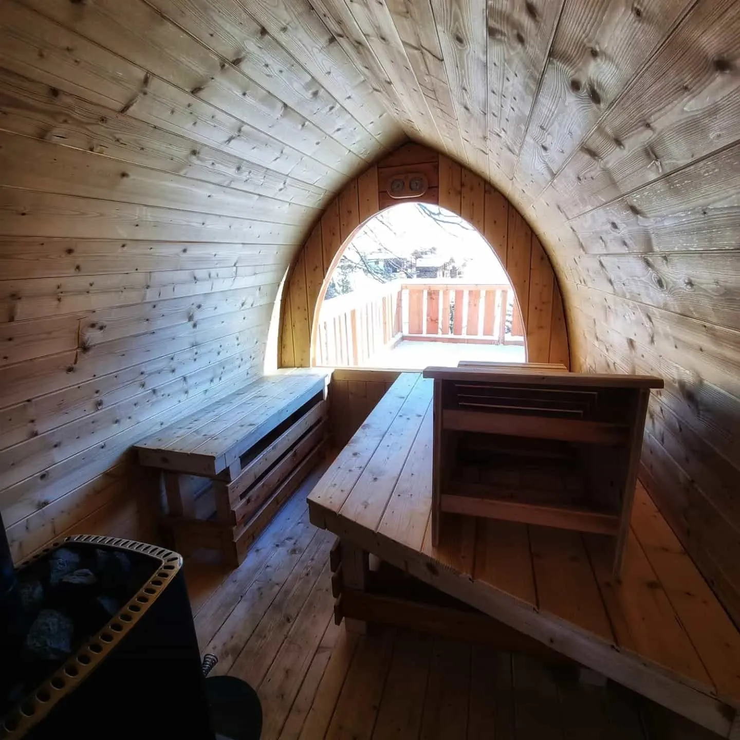 Wellnessbereich - Sauna Inside
