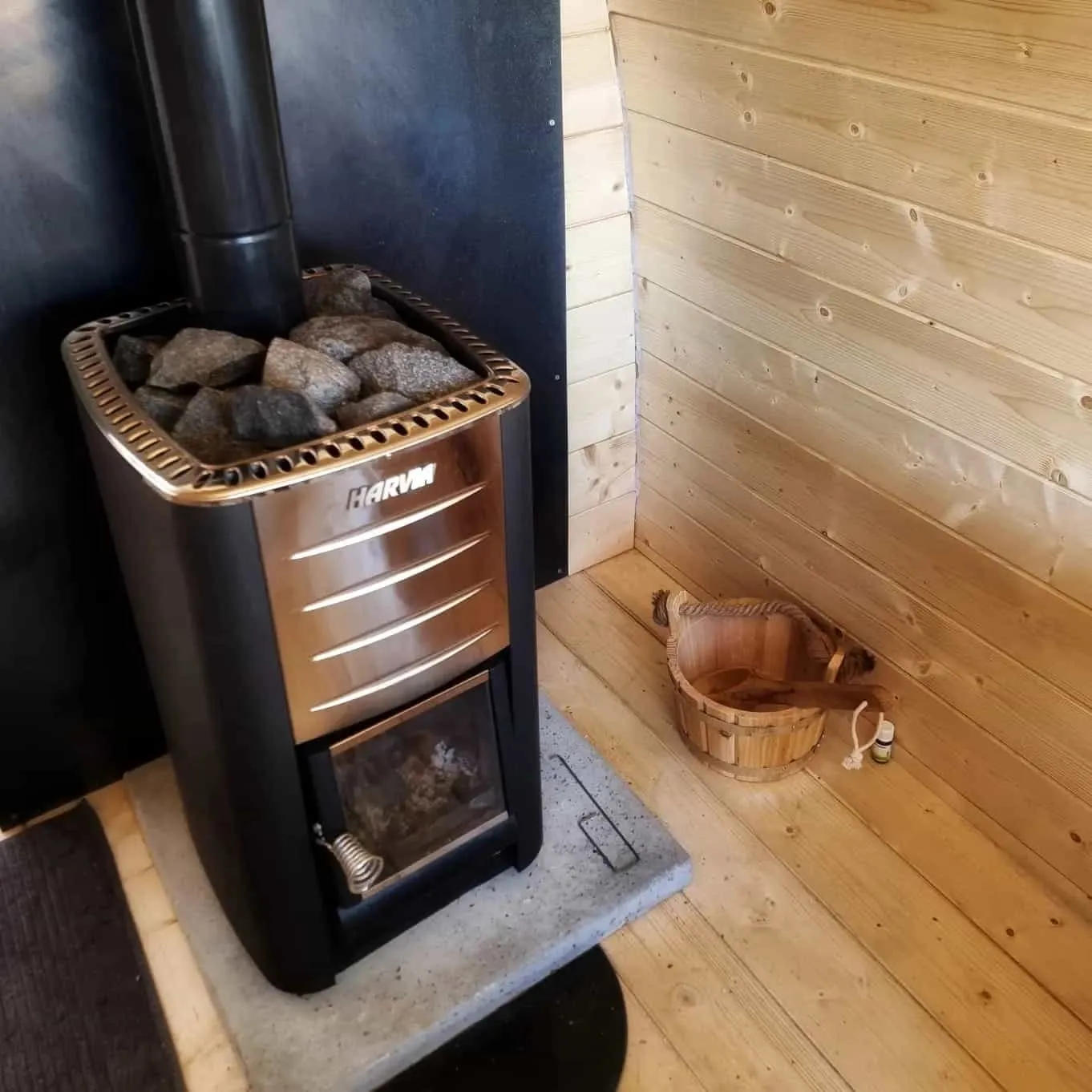 Wellnessbereich - Sauna Ofen